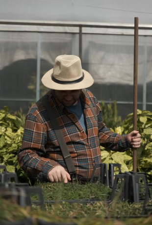 South Plainfield DPW Workers Plant Gardens at Senior Center