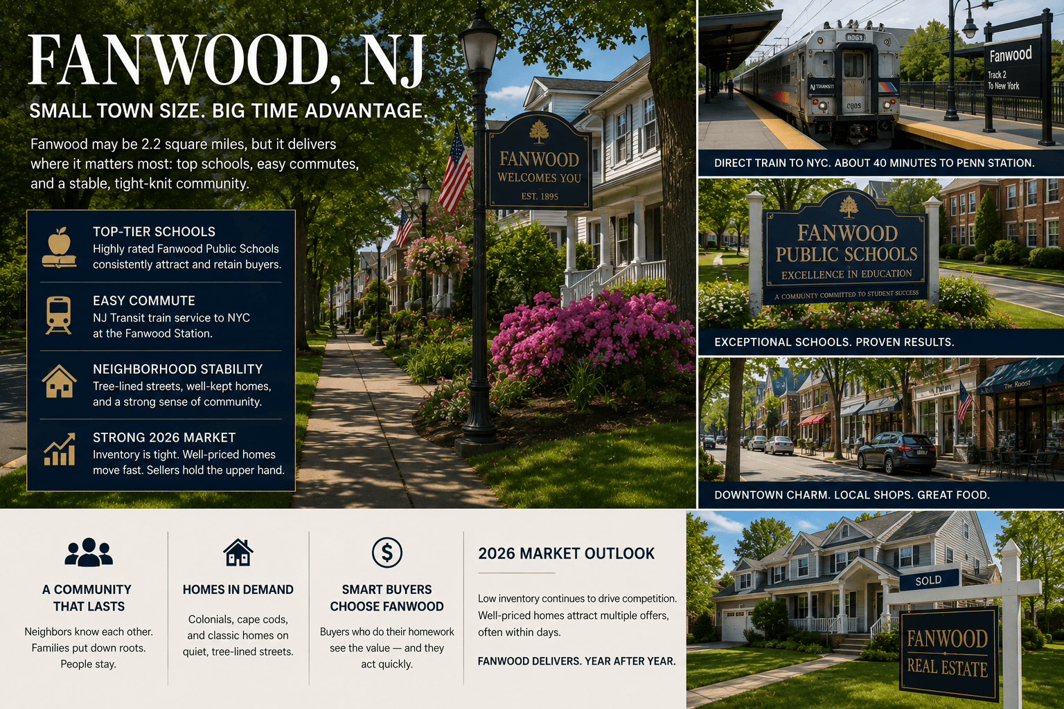 Fanwood, NJ Real Estate in 2026: Small Borough, Serious Demand