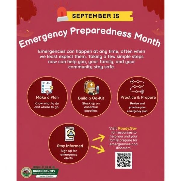 September is Emergency Preparedness Month