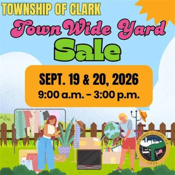 Clark Townwide Yard Sale Set for September 19–20