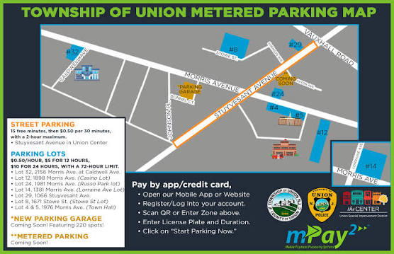 Union Township Launches Metered Parking System Beginning September 15, 2025