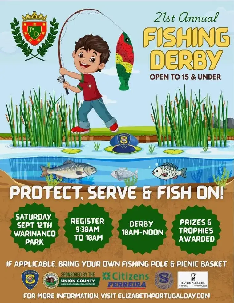 Elizabeth Portugal Day Fishing Derby Returns to Warinanco Park Sept. 12