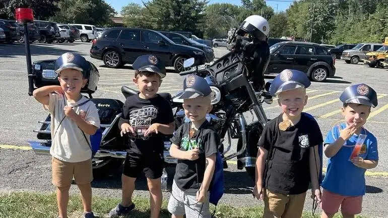 Cranford Police and Fire Host Ice Pops and Hose Spray Wednesday