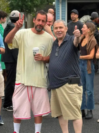 Adam Sandler Films 'Grown Ups 3' in Childhood Home of Kenilworth Resident