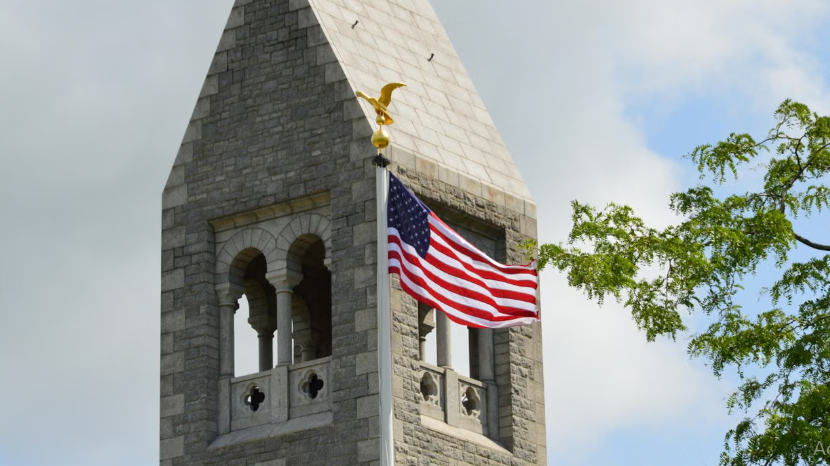 Springfield Patriot Way Redevelopment Nears Completion; Historic Bell Installed