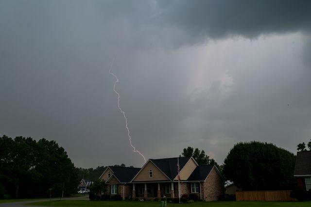 Lightning Strike and Attic Fire Displace Summit Apartment Residents