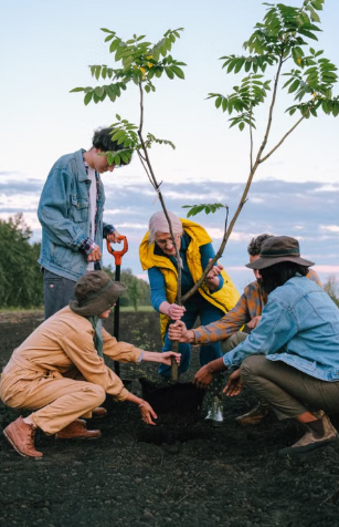 Neighborhood House Association Plants Trees to Promote Sustainability and Environmental Education