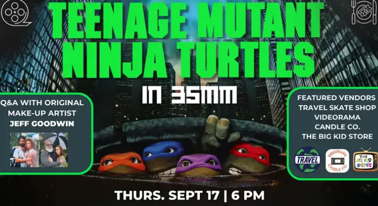 UCPAC in Rahway to Screen Teenage Mutant Ninja Turtles in 35mm on Sept. 17