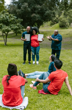 Tony Award Winner Lamar Richardson Visits Mountainside's Actors Camp