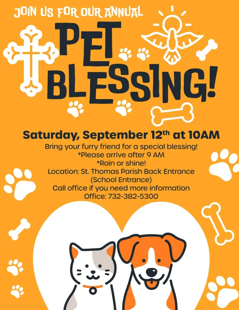 Rahway Church to Bless Pets on Saturday, Sept. 12