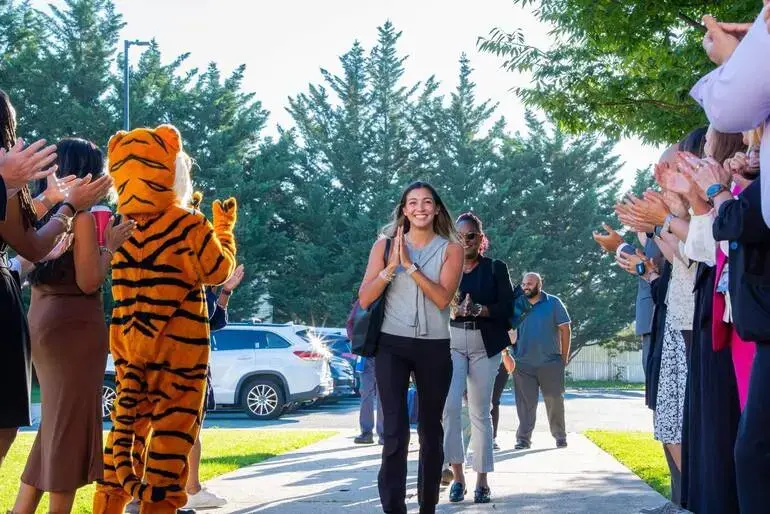A Roaring Welcome: Linden's New Teachers Join the Mission