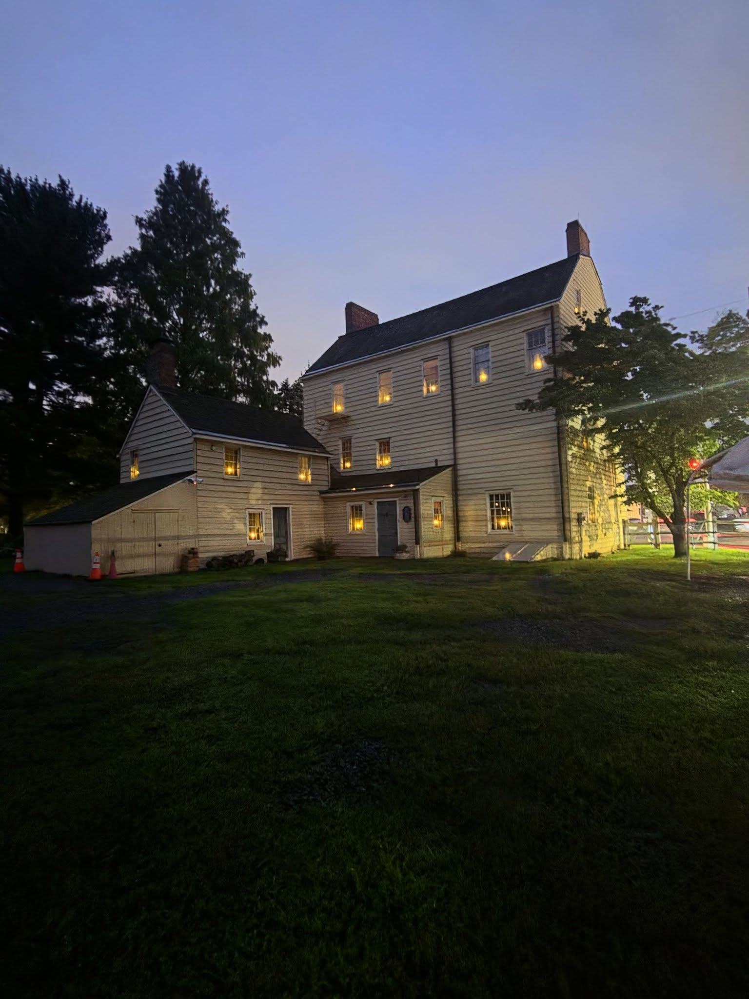 Rahway Museum Lights 47 Windows With Electric Candles