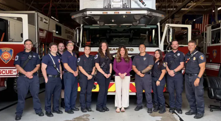 Familiar Face, New Role: Jen Burns Joins Cranford Fire Department