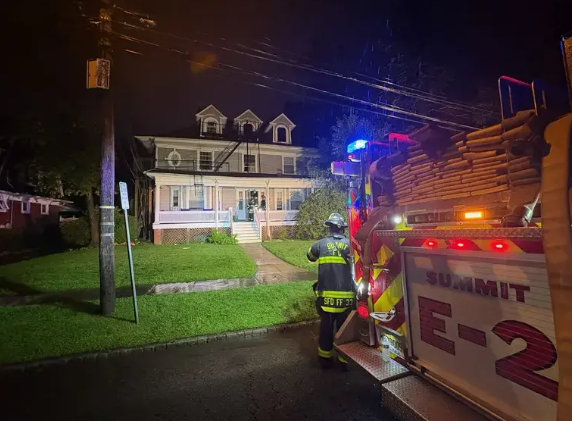 Two-Alarm Attic Fire Hits Summit Apartment Building on Kent Place Blvd