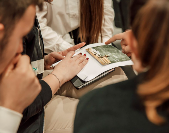 Clark's Kumpf Students Scoop Up Success in 'It's Delicious' Marketing Design Challenge